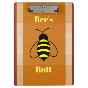 Portapapeles de Bee's Butt
