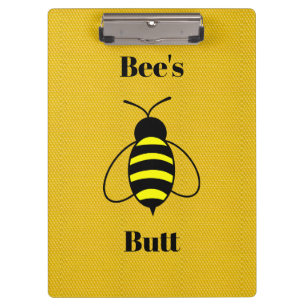 Portapapeles de Bee's Butt