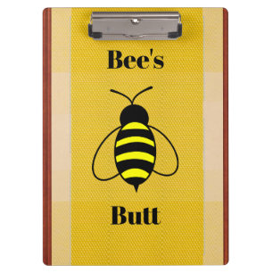 Portapapeles de Bee's Butt