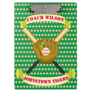 Portapapeles de béisbol