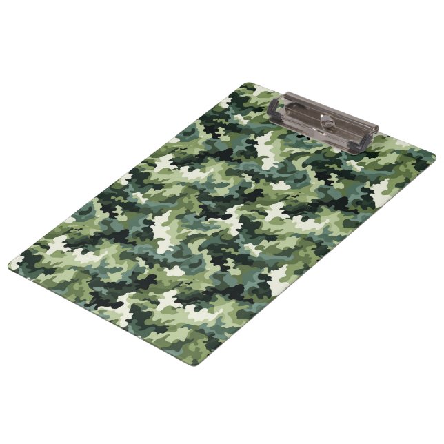 Portapapeles de Camo Militar (Angular)