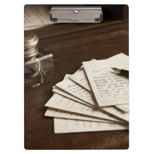 Portapapeles de Cartas Vintage Dark Academia   Est