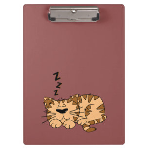 Portapapeles de Cat Nap Kitty