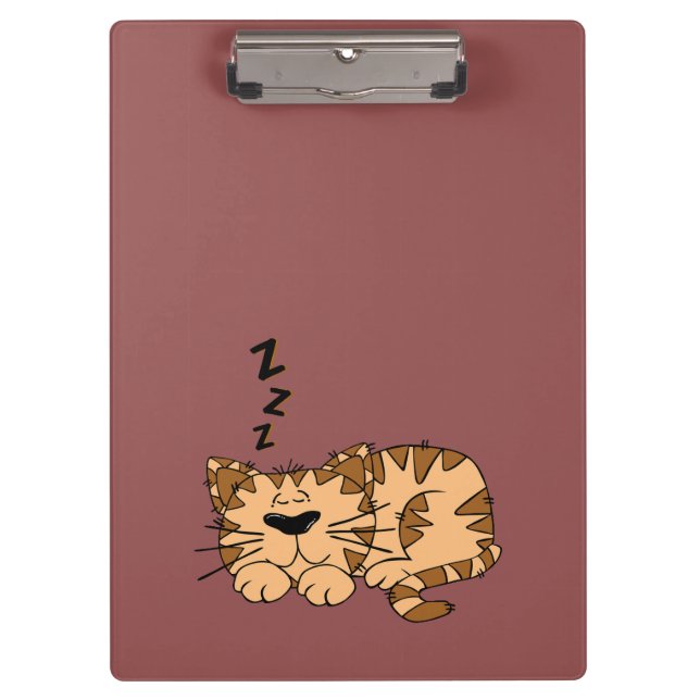 Portapapeles de Cat Nap Kitty (Anverso)