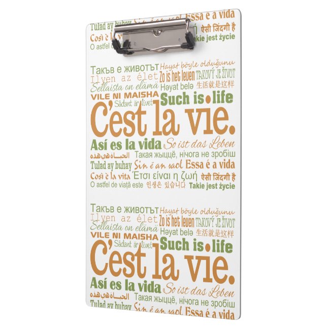 Portapapeles de C'est La Vie (Izquierda)