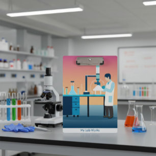 Portapapeles de Ciencia y Laboratorio personalizad