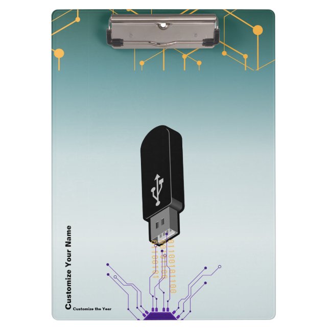 Portapapeles de Ciencias de la Computación (Anverso)