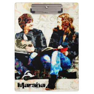 Portapapeles de Collage de adolescentes con temas 