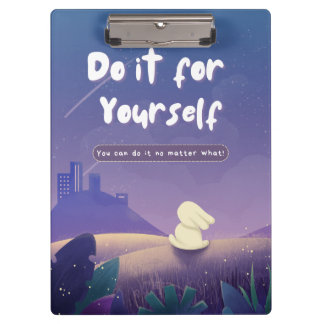 Portapapeles de conejo nocturno 🌙 🐇