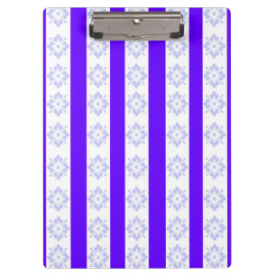 Portapapeles de Damask púrpura