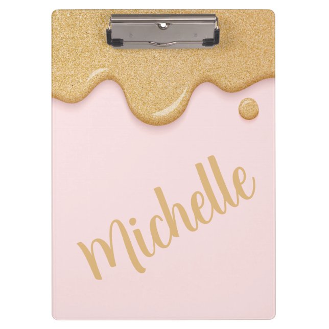 Portapapeles de dibujo de purpurina (Anverso)