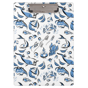 Portapapeles de dibujo de tinta china moderna