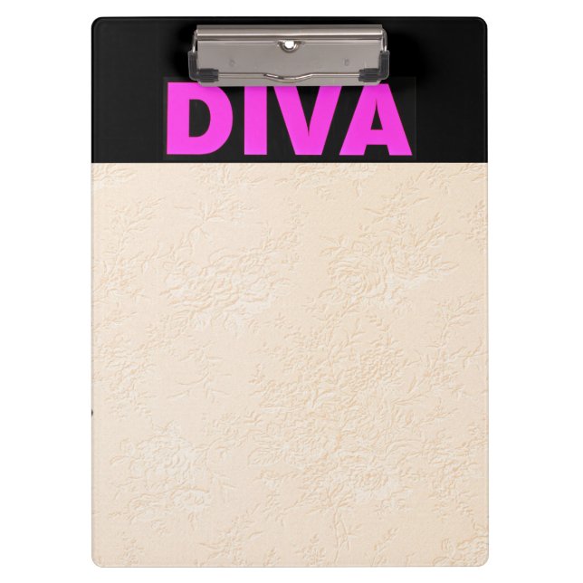 Portapapeles de Diva (Anverso)