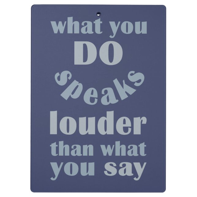 Portapapeles de Do vs. Say personalizado (Reverso)