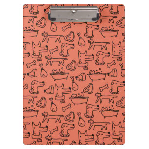 Portapapeles de Doodles de perro