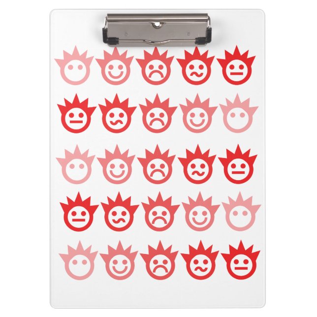 Portapapeles de Emotion Faces (Anverso)