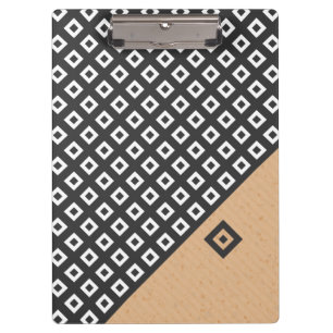 Portapapeles de estilo geométrico moderno