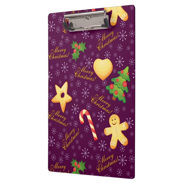 Portapapeles de Feliz Navidad (Izquierda)