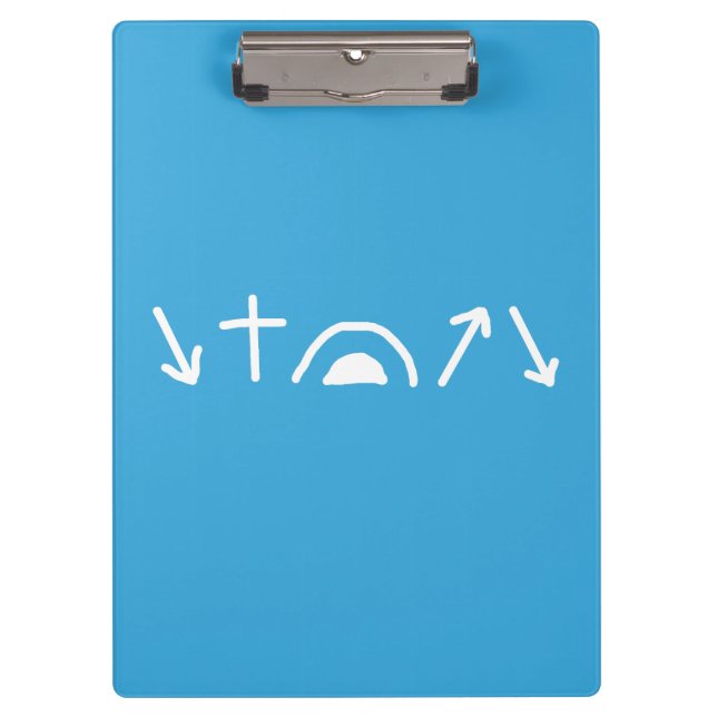 Portapapeles de flechas de gospel (Anverso)