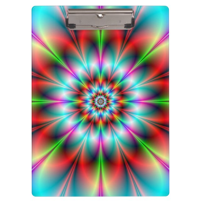 Portapapeles de flor doble (Anverso)