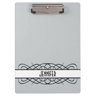 Portapapeles de Flourish de Ivory Deco