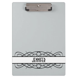 Portapapeles de Flourish de Ivory Deco