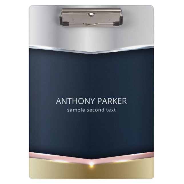 Portapapeles de formas geométricas (Anverso)