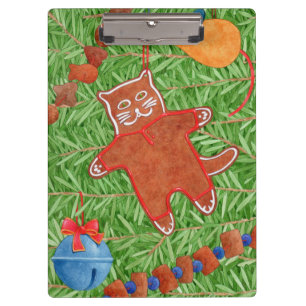 Portapapeles de GINGERBREAD KITTY