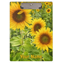 Portapapeles de "girasol"
