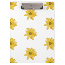 Portapapeles de girasol
