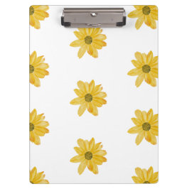 Portapapeles de girasol