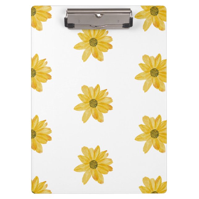 Portapapeles de girasol (Anverso)