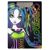Portapapeles de hadas arcoiris de Luxie Cybergoth