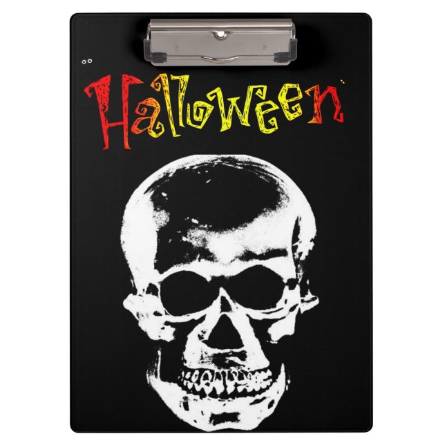 Portapapeles de Halloween (Anverso)