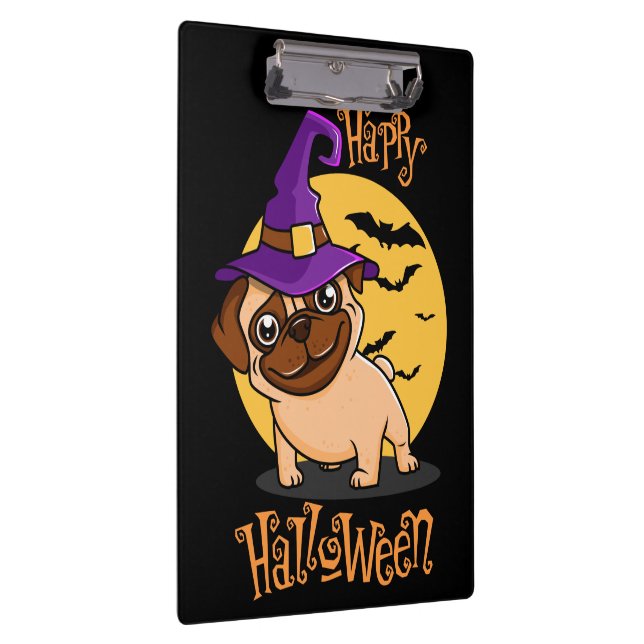 Portapapeles de Halloween Puggy (Derecha)