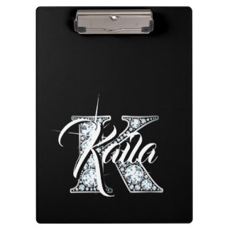 Portapapeles de K Faux Diamond
