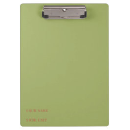 Portapapeles de la tarjeta de rango