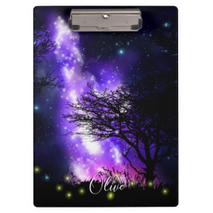 Portapapeles de la Vía Láctea mágica