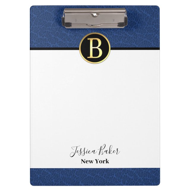 Portapapeles de letra B (Anverso)