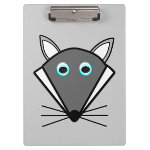 Portapapeles de Lobo de Halloween