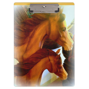 portapapeles de mare y pony