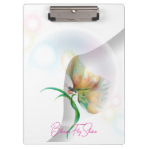Portapapeles de mariposa Pastel Dreamy