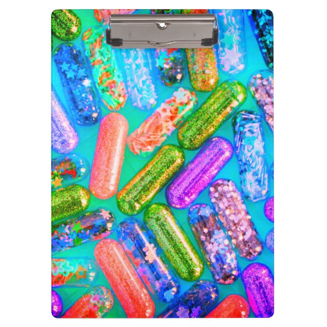 Portapapeles de medicación para purpurinas de enfe (Anverso)