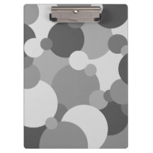 Portapapeles de moléculas de color gris negro