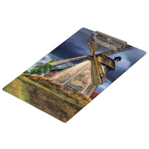 Portapapeles de molino de viento de los Países Baj