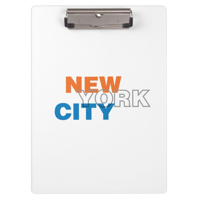 Portapapeles de Nueva York (Anverso)