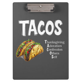 Portapapeles de oraciones TACOS