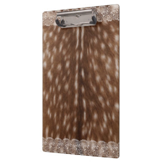 Portapapeles de papel de ciervo caprichoso