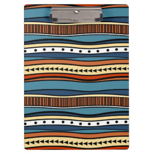 Portapapeles de patrones étnicos