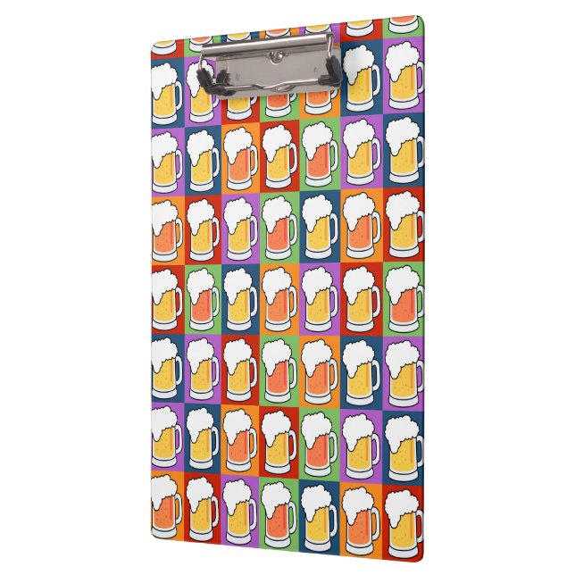 Portapapeles de personalizado de arte pop de BEER (Izquierda)